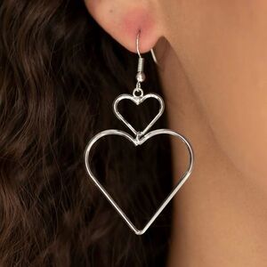 Silver Earrings. NWT